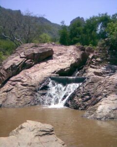 Amirthi waterfalls
