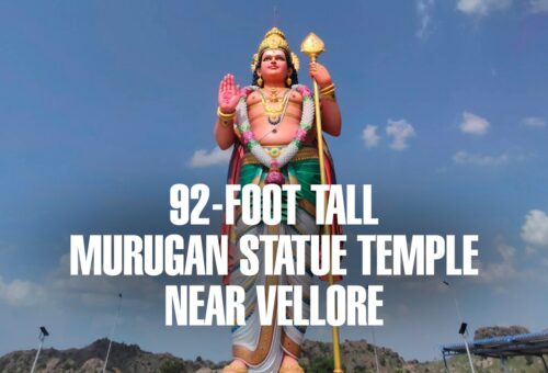 92 Foot Murugan Statue Near Vellore