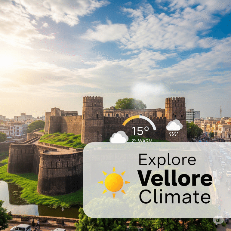 Explore Vellore Climate.