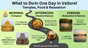 What to Do in One Day in Vellore! Temples, Food & Relaxation