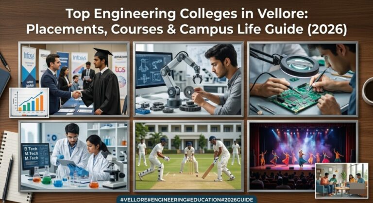 Top Engineering Colleges in Vellore Placements, Courses & Campus Life Guide (2026)