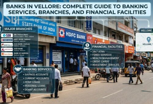 Banks in Vellore Complete Guide to Banking Services, Branches, and Financial Facilities