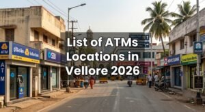 ATM's in Vellore