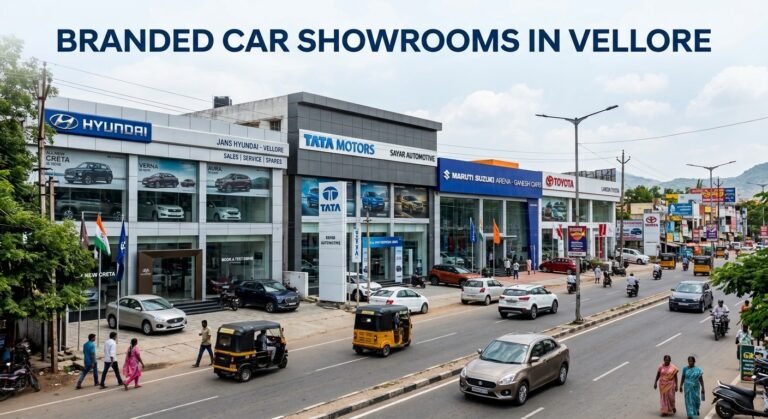 Branded Car Showrooms in Vellore