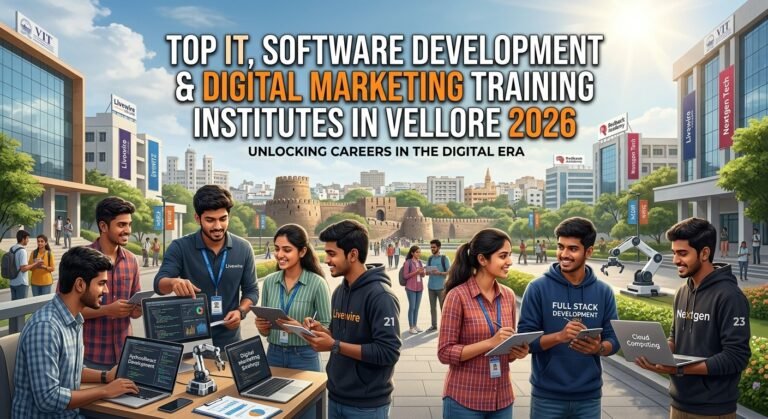 IT Training, Software Development & Digital Marketing Training Institutes in Vellore 2026